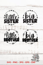 Load image into Gallery viewer, Bunny Family Easter SVG BundleSiblings SVG Bundle (Big Brother, Little Brother, Big Sister, Little Sister) - Red Willow Digital
