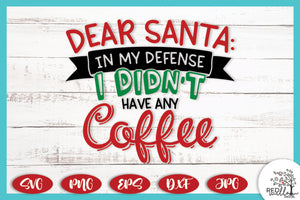 Christmas SVG Bundle, Vol 2 - 15 Dear Santa T-Shirt Designs
