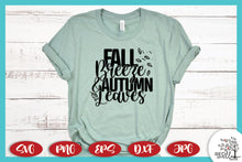 Load image into Gallery viewer, Fall Breeze and Autumn Leaves SVG -  Fall SVG Files for Cricut
