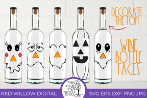 Scarecrow Face SVG Bundle -  Halloween SVG - Fall SVG
