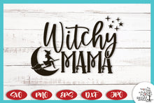 Load image into Gallery viewer, Witchy Mama Halloween SVG for T-Shirts
