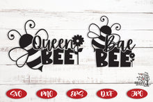 Load image into Gallery viewer, Queen Bee and Bae Bee SVG Bundle - Red Willow Digital
