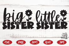 Load image into Gallery viewer, Big Sister Little Sister SVG Bundle - Red Willow Digital
