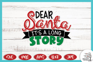 Christmas SVG Bundle, Vol 2 - 15 Dear Santa Christmas T-Shirt Designs