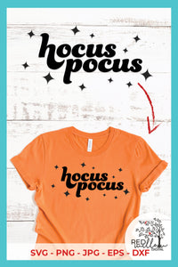 Hocus Pocus Halloween SVG - Red Willow Digital