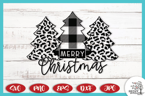 Christmas Tree SVG, Merry Christmas SVG File