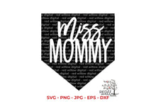 Load image into Gallery viewer, Miss Mommy SVG Cut File - Red Willow Digital
