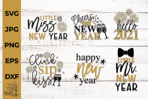 New Years SVG Bundle - Red Willow Digital