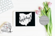 Load image into Gallery viewer, Ohio Buckeye SVG - Red Willow Digital
