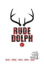 Load image into Gallery viewer, Rude Dolph Christmas SVG - Red Willow Digital
