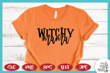 Load image into Gallery viewer, Witchy Mama Halloween SVG for T-Shirts
